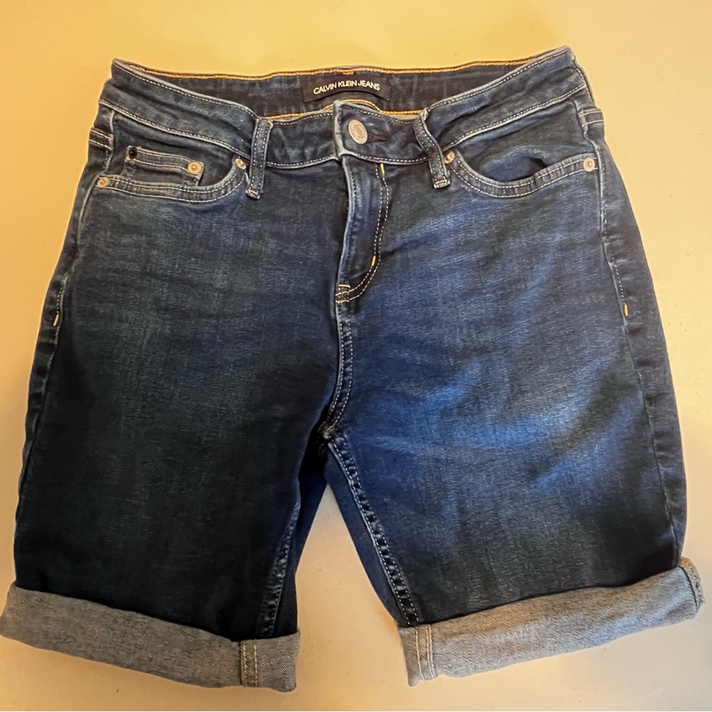 Calvin Klein Jeans Indigo Women's Denim Shorts Size 4